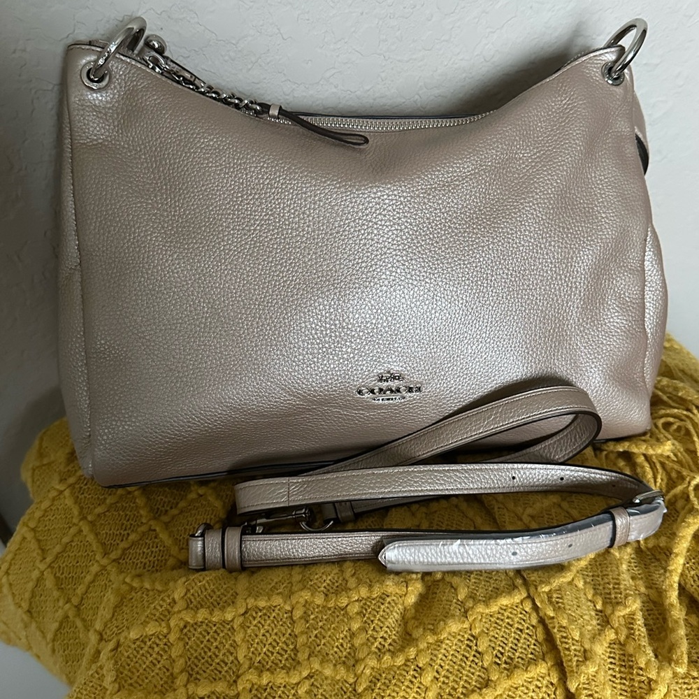 Coach Mia Small Shoulder Bag Light Saddle Tan F73196 WITH TAG